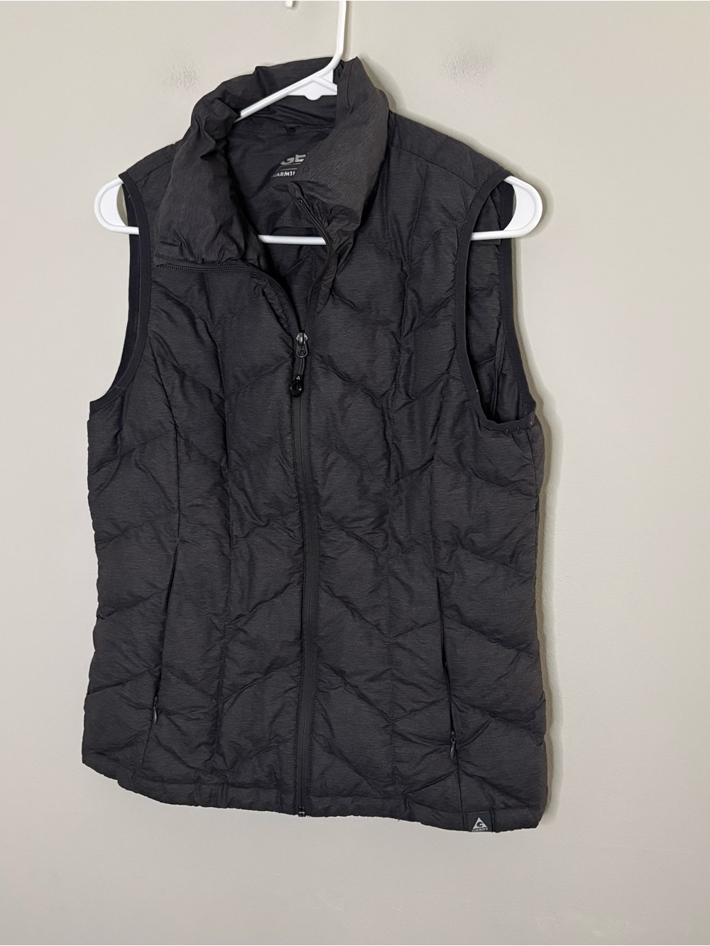Gerry Women’s Small Grey Packable Vest Fall Sporty Outdoors Travel